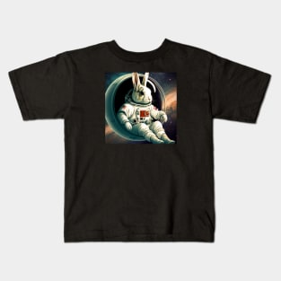 Space Rabbit Kids T-Shirt